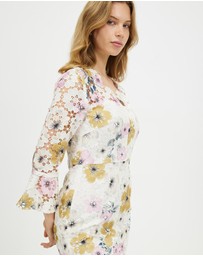 Pink Ruby - Night Flower Maxi Dress