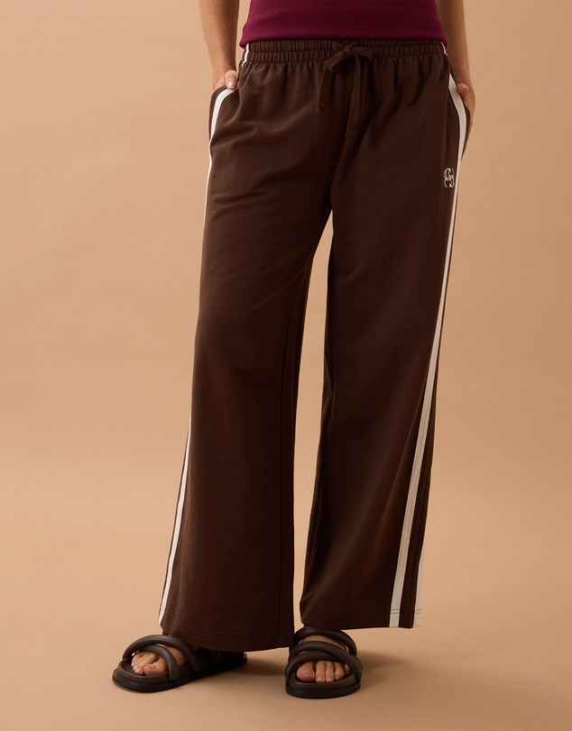 Ceres Life - Gigi Wide Leg Terry Trackpant
