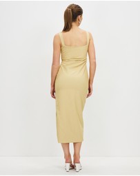 Third Form - Paradigm Tucked Midi Dress