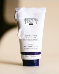 Christophe Robin - Night Recovery Cream With White Lotus Flower 150ml