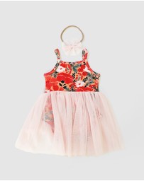 WITH LOVE FOR KIDS - Tutu Onesie & Headband Set - Babies