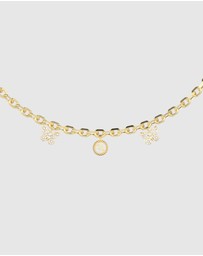GUESS - Borboleta & 4G Charm Necklace