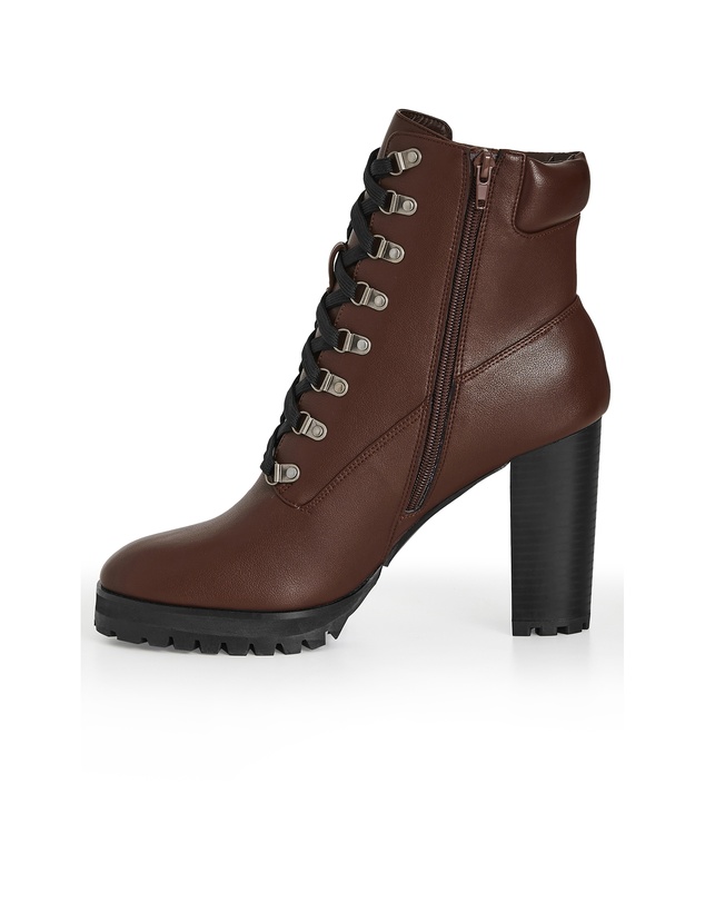 City Chic - WIDE FIT Watson Ankle Boot