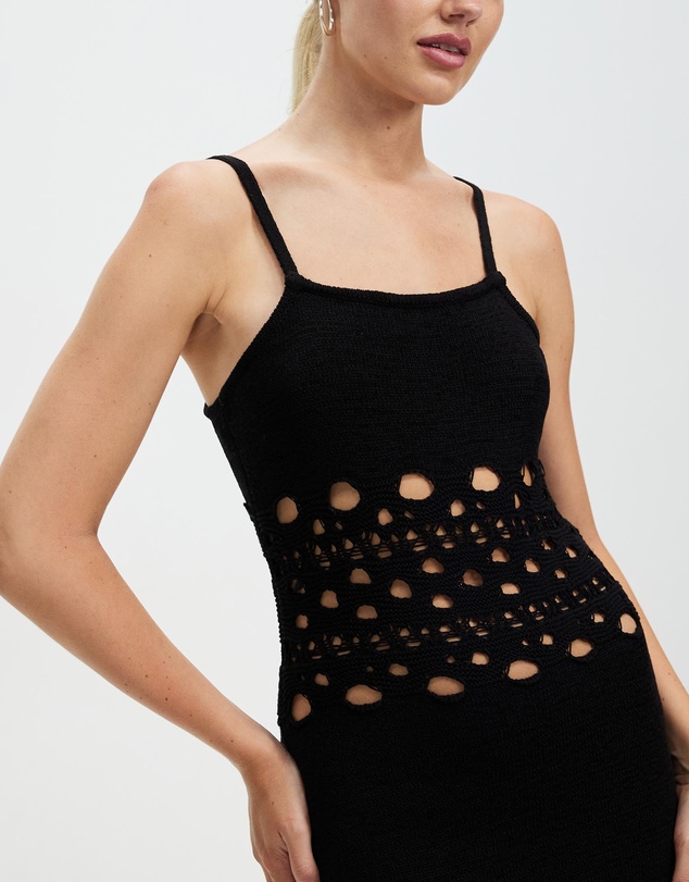 Third Form - Break Away Knit Mini Slip Dress