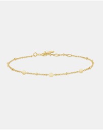 Ania Haie - Ania Haie Gold Disc Station Bracelet