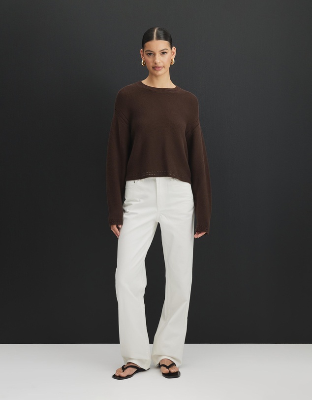 AERE - Aurelia Straight Leg Jeans