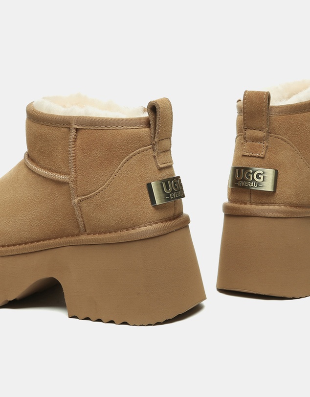 EVERAU - EverAU Ugg Ariel Platform Cow Suede Upper UGG Boots