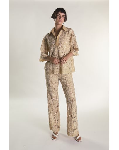 SAND EMBROIDERED