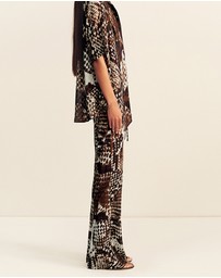 Shona Joy - Maia Sheer Drawstring Pants