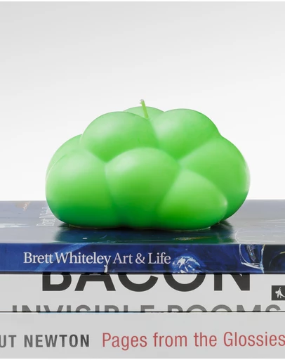XRJ Celebrations - Blobbies Cumulus Neon Green Candle