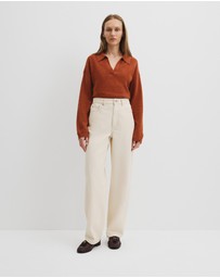 Country Road - Cotton Linen Long Sleeve Knit