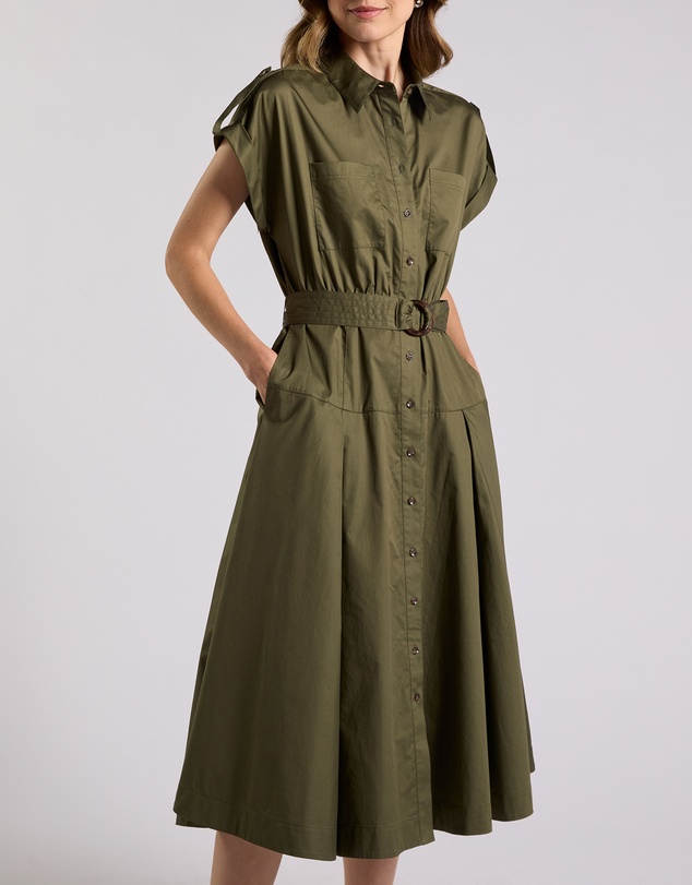 David Lawrence - Chrissy Cotton Shirt Dress