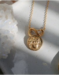 Ottoman Hands - Gorgon Medusa Pendant Necklace