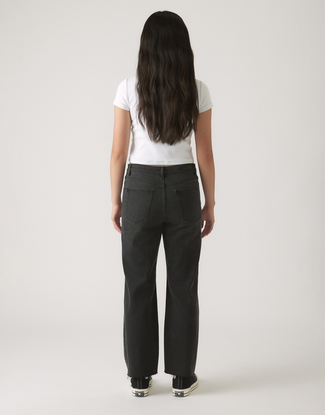 Decjuba Kids - Erica Straight Leg Jeans - Kids-Teens