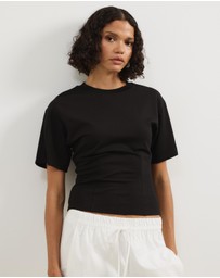 Atmos&Here - Fitted Waist T-Shirt