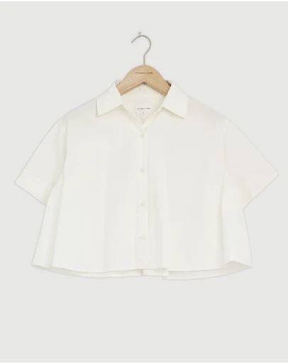 Revibe - Repaired Assembly Label Cotton Womens Shirts S/S