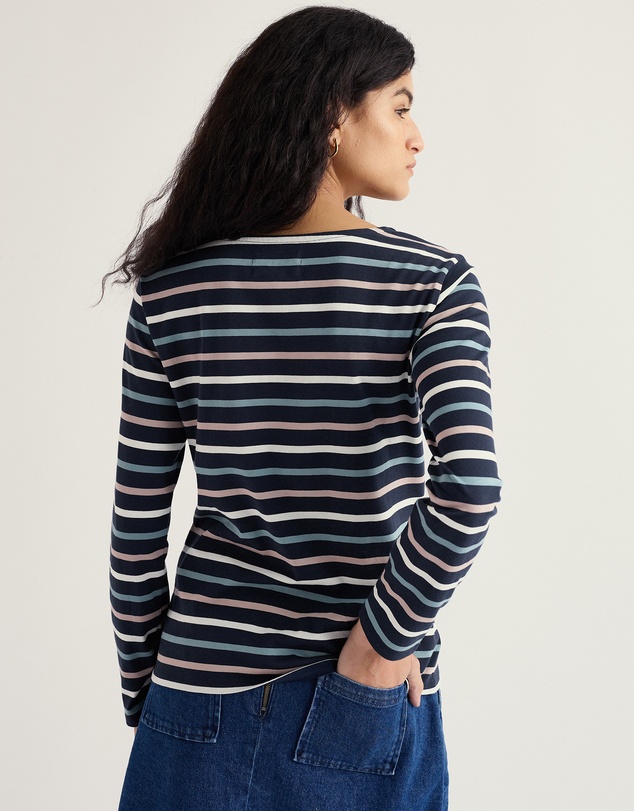 Seasalt - Seasalt Cornwall Navy Sailor Shirt