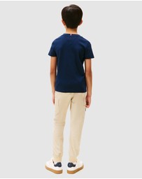 Tommy Hilfiger - Varsity Interlock SS T-Shirt - Kids