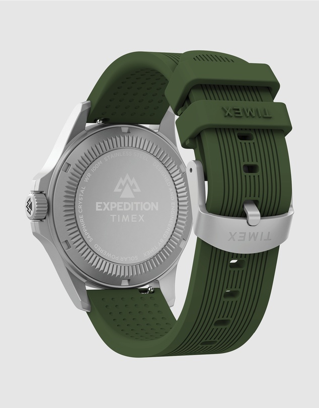 TIMEX - Expedition® Field Post Solar 41mm Silicone Strap Watch