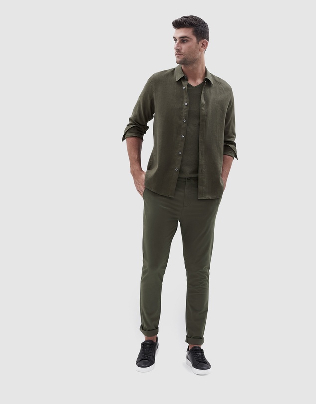 UNISON - Linen Regular Fit Shirt