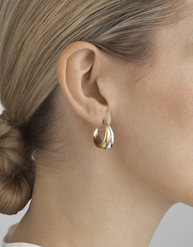 Georg Jensen - Curve Medium Earrings