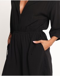 Petal & Pup - Serin Playsuit - Black