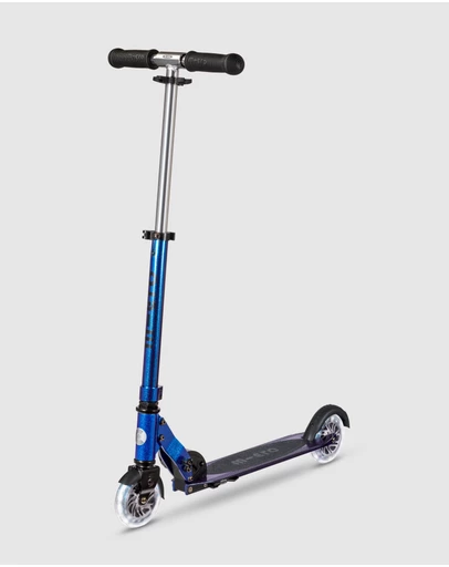 Micro Scooters - Micro Sprite 2 Wheel Folding Scooter Pearl with LED wheels