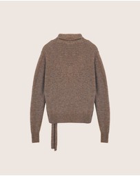 IDA+S - Odette Wool Cashmere Button Sweater