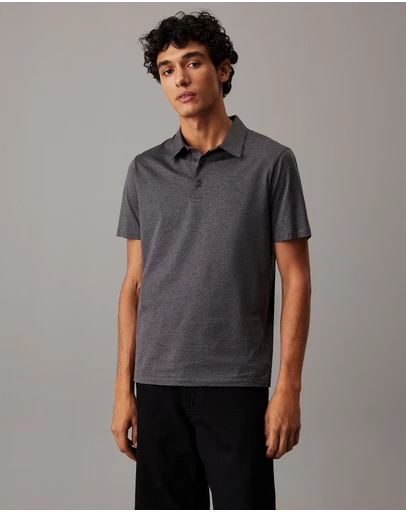 Calvin Klein - Slim Melange Polo Shirt