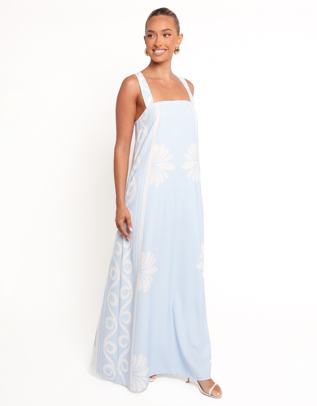 Petal & Pup - Valeria Maxi Dress - Blue