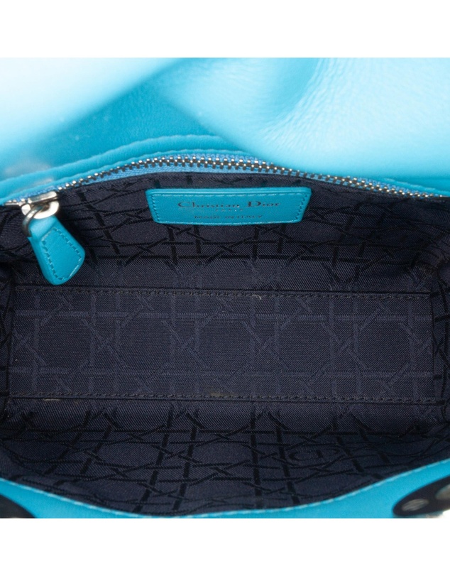 Pre-Loved by Azura Reborn - Pre-Loved Mini Lambskin Cannage Lady Dior