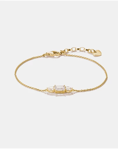 THOMAS SABO - THOMAS SABO Bracelet with Sparkling Zirconia Stones Gold