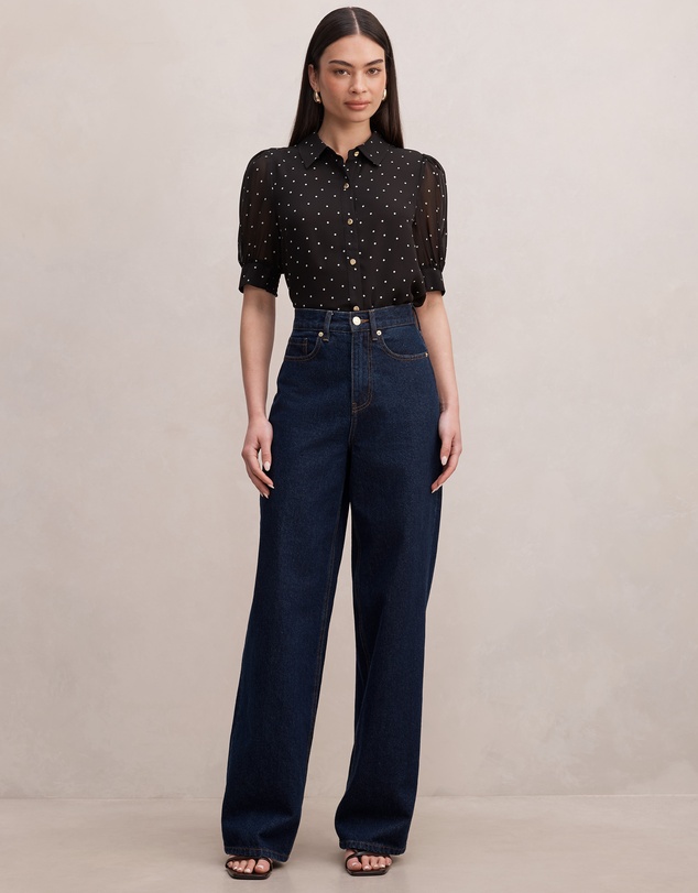 Forever New - Faye Short Sleeves Blouse