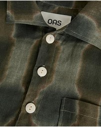 OAS Company - Taupe Totemic Girona Linen Shirt