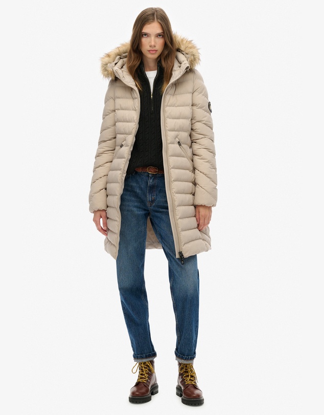Superdry - Fuji Hooded Mid Length Jacket