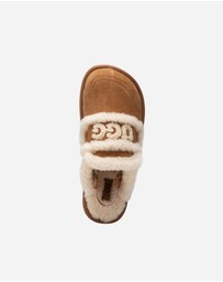 Ozwear Connection Uggs - UGG Violet Matelassé Shearling Slipper (Elastic Logo, Detachable Feature)