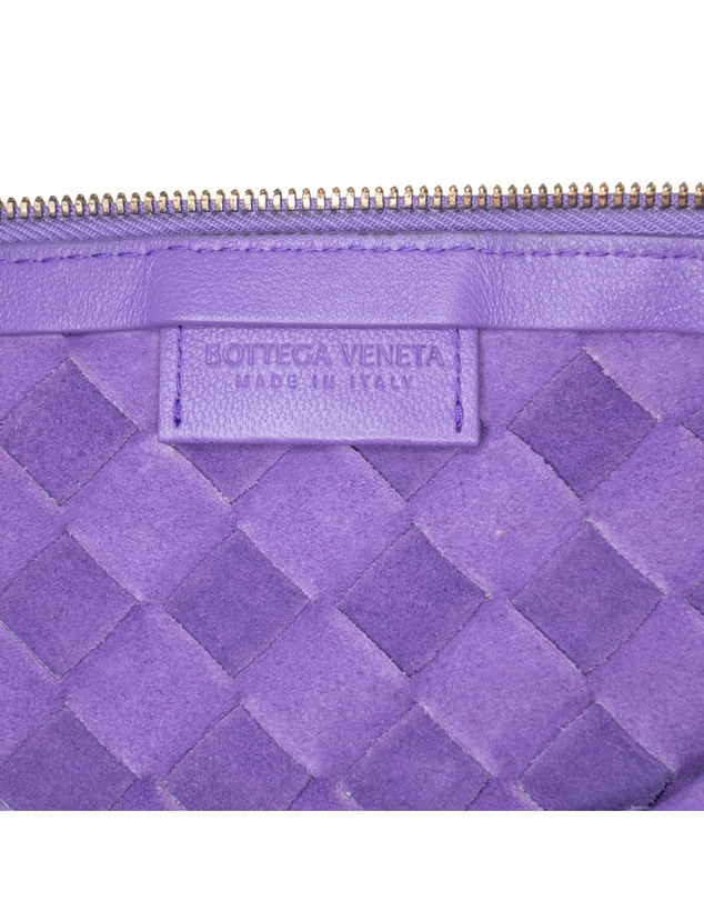 Pre-Loved by Azura Reborn - Pre-Loved Small Nappa Intrecciato Turn Pouch