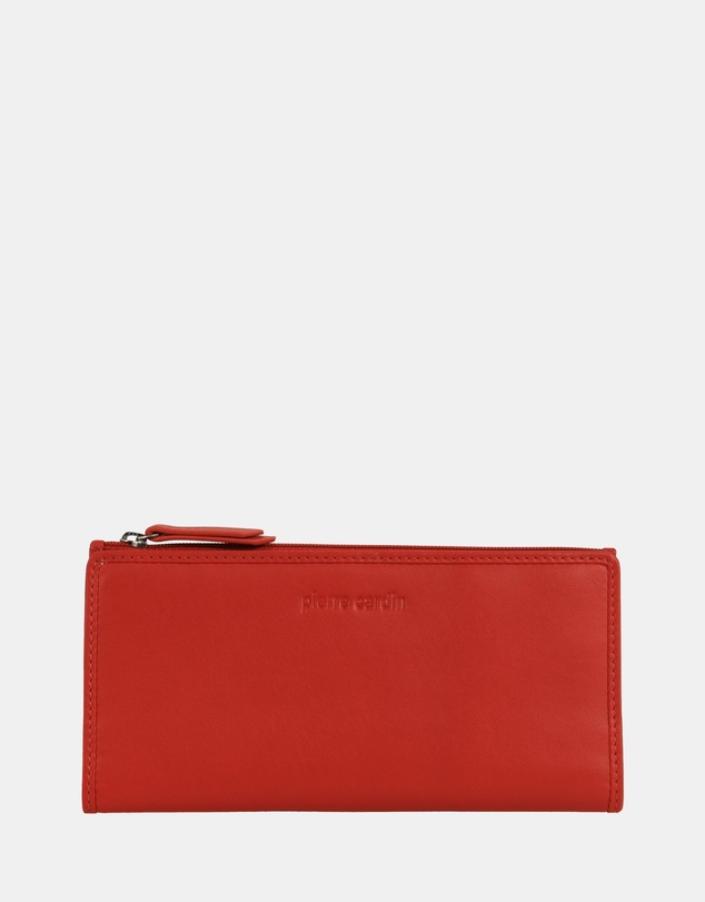 Pierre Cardin - Pierre Cardin Genuine Ladies Leather Bi-Fold Wallet