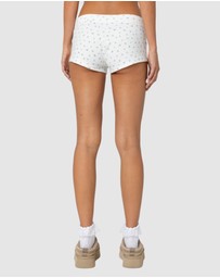 EDIKTED - Very Berry Micro Shorts