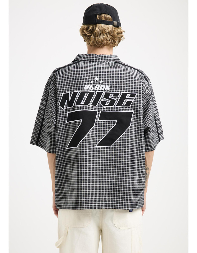 Black Noise White Rain - Noise Short Sleeve Shirt
