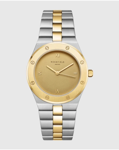 Rosefield - Rose Matte Duotone Gold Silver Bracelet Watch