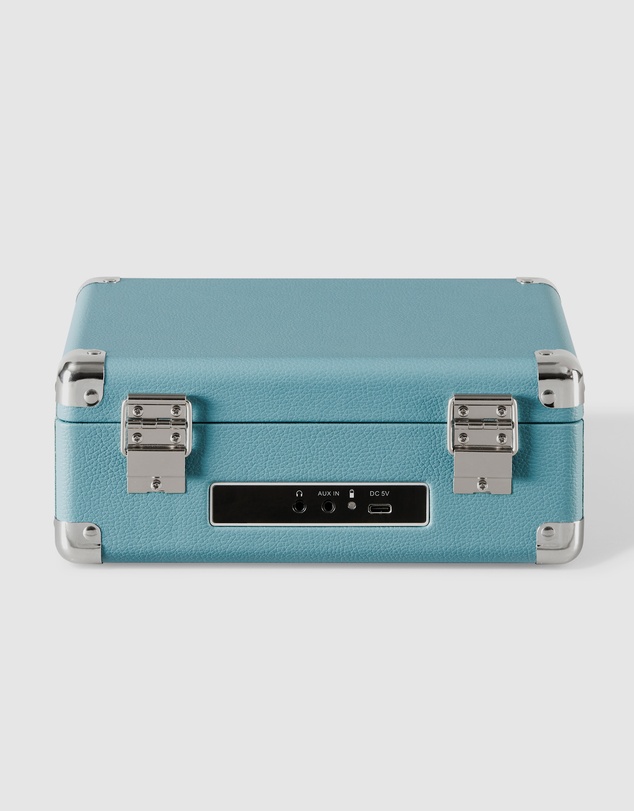 Crosley - Crosley Cruiser Portable Retro CD Player with Stereo Bluetooth Speakers, FM Radio - Turqouise
