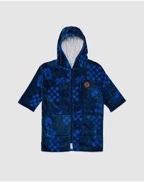 Crywolf - EVERYWHERE ZIP-UP TOWEL Navy