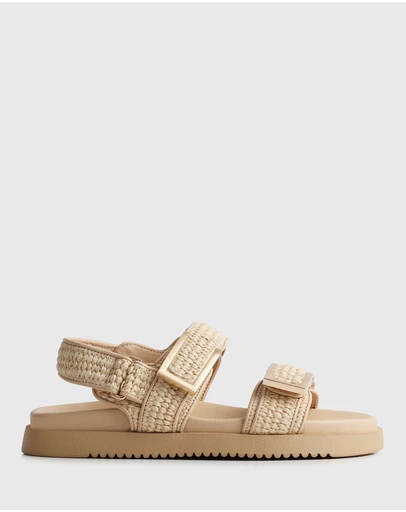 Betts - Majorca Ankle Strap Footbed Sandals