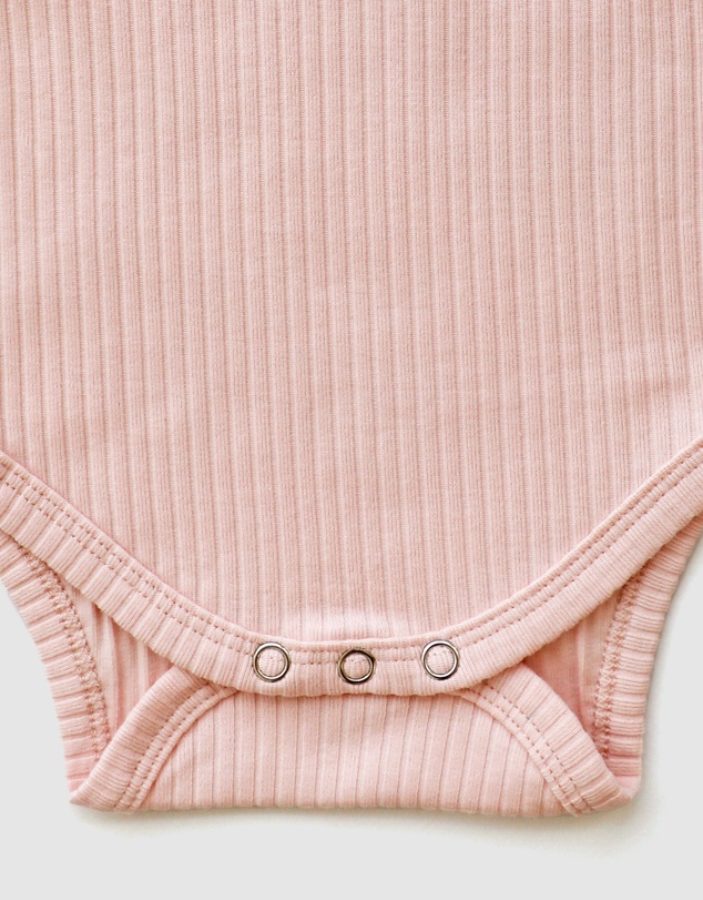 WITH LOVE FOR KIDS - Shimmy Wide Rib Tank Onesie - Babies
