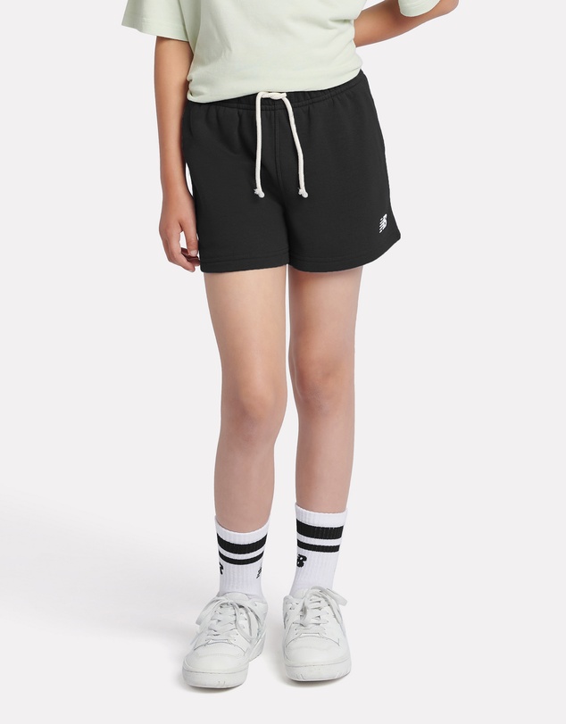 New Balance - French Terry Small Logo Shorts