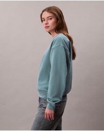 Calvin Klein Jeans - Monologo French Terry Relaxed Sweatshirt