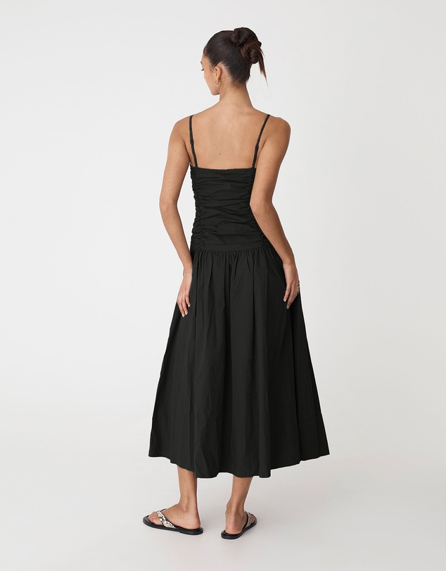 Forcast - Cathy Cotton Modal Midi Dress