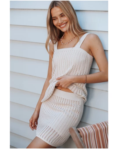 Petal & Pup - Nyla Skirt Set - Cream