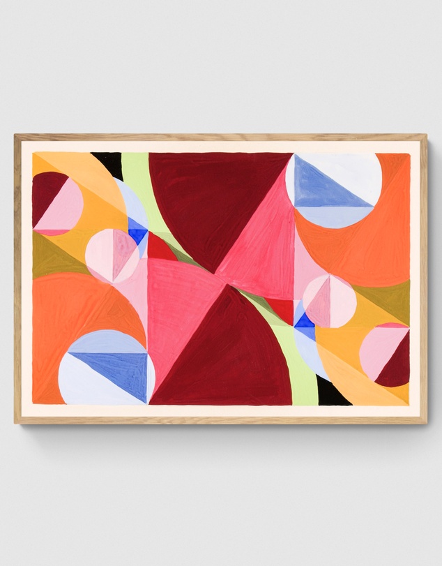 Inka Arthouse - Area Broken by Joseph Schillinger Art Print